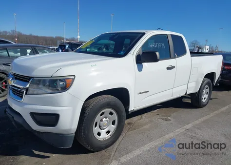 2016 Chevrolet Colorado Wt из США, поврежденный, VIN 1GCHSBEA3G1210509